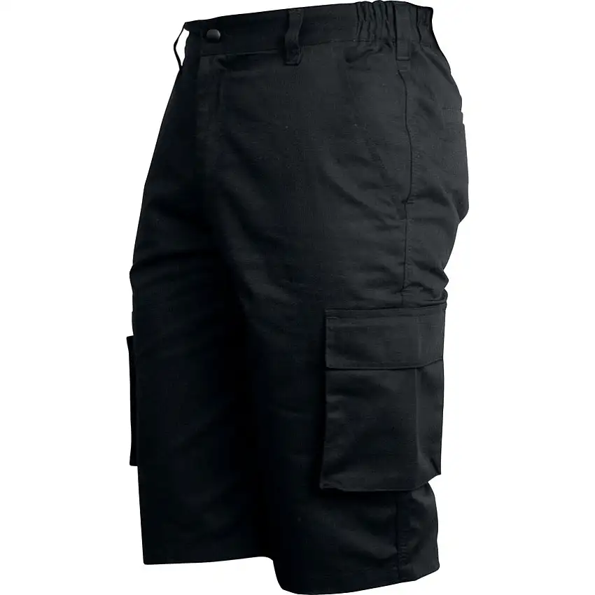 Tuffsafe Cargo Shorts Black 34"