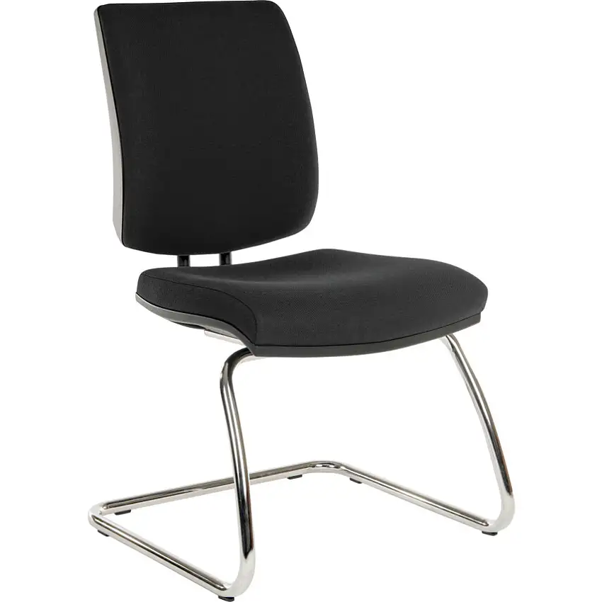 Teknik Ergo Deluxe Visitors Chair Black