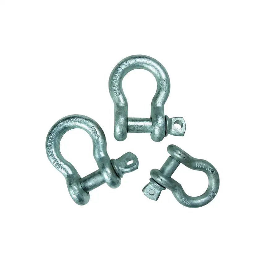 Ttc Lifting Gear Screw Pin Bow Shackle, 3.25t SWL, With Certificate