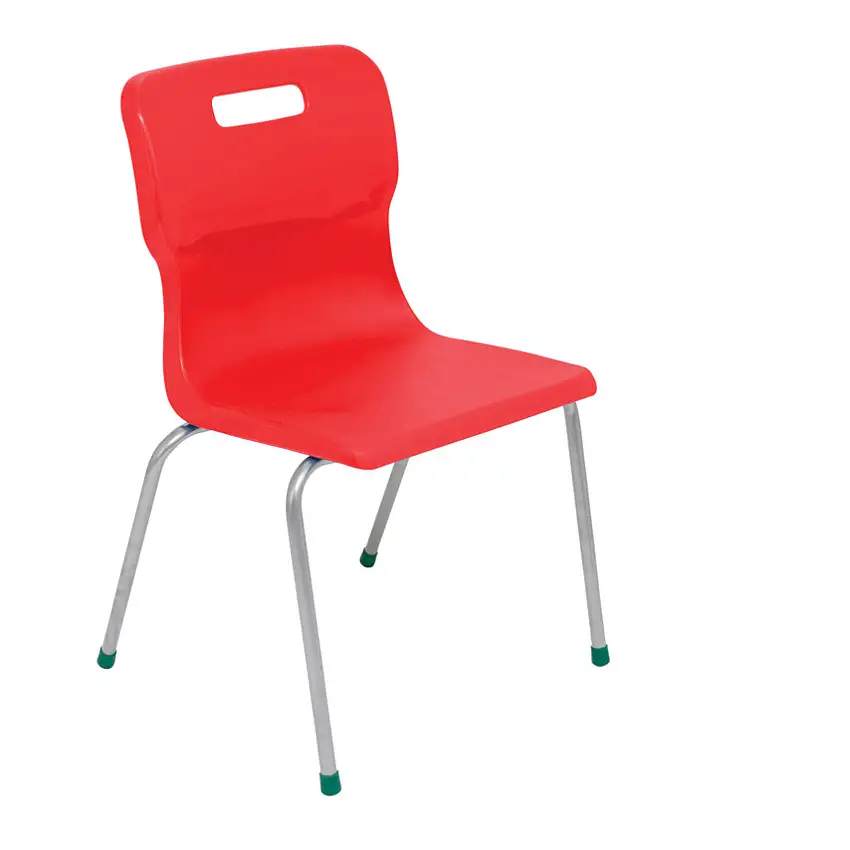Tc TITAN FOUR LEGGED CHAIR 430mm - RED