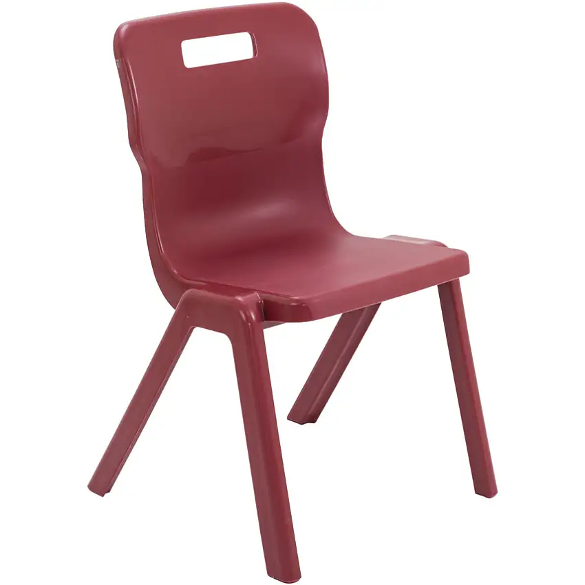 Tc TITAN ONE-PIECE CHAIR 430mm - BURGUNDY