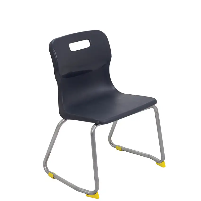 Tc TITAN SKID BASE CHAIR 350mm - CHARCOAL