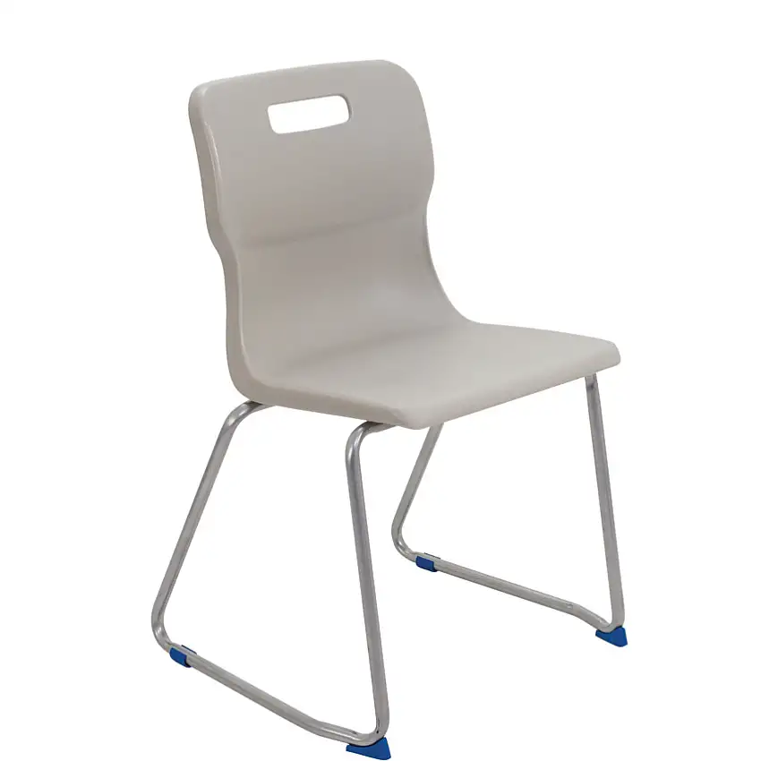 Tc TITAN SKID BASE CHAIR 460mm - GREY