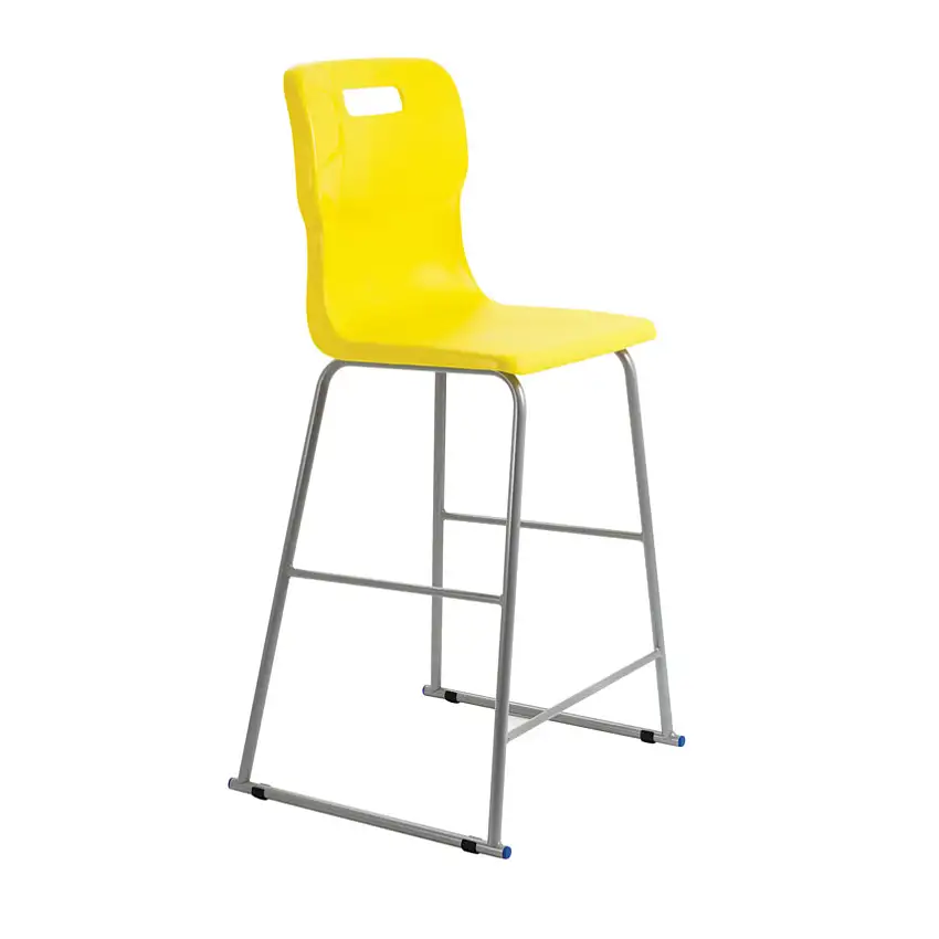 Tc TITAN HIGH CHAIR 685mm - YELLOW