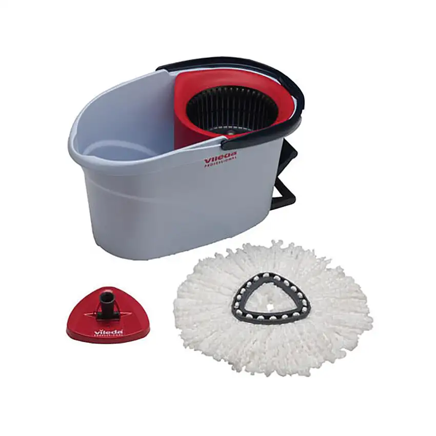 Vileda Professional Ultraspin Mini Starter Kit, 6ltr, Red