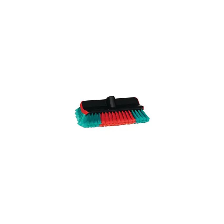 Vikan WASHING BRUSH WATERFED HIGH/LOW280mm SOFT/SPLIT BLACK