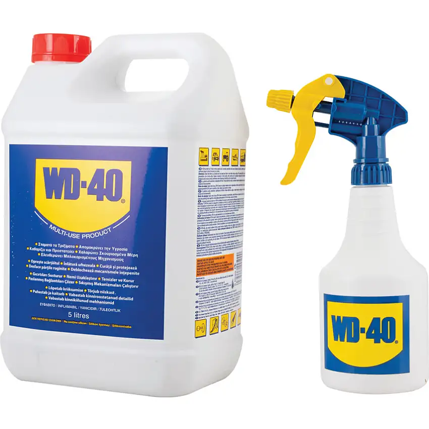 WD-40 Multi-Purpose Lubricant, 5ltr, Bottle