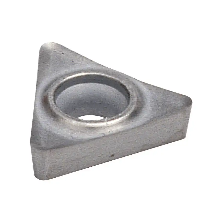 Yamaloy TCGT 110202-AL, Turning Insert, Grade K10, Carbide, Triangle