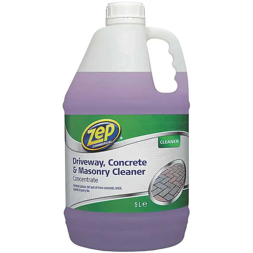Zep Commercial Driveway, Concrete & Masonry Concentrate Cleaner, Bottle, 5ltr