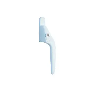 Yale Locks YALPYWH40RWH White Offset Locking PVCu Window Handle Right