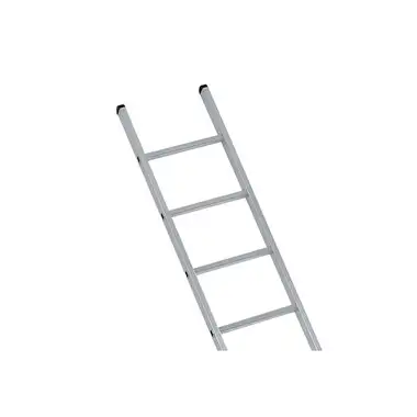 Zarges ZAR41550 Industrial Single Aluminium Ladder with Stabiliser Bar 3.05m 10 Rungs