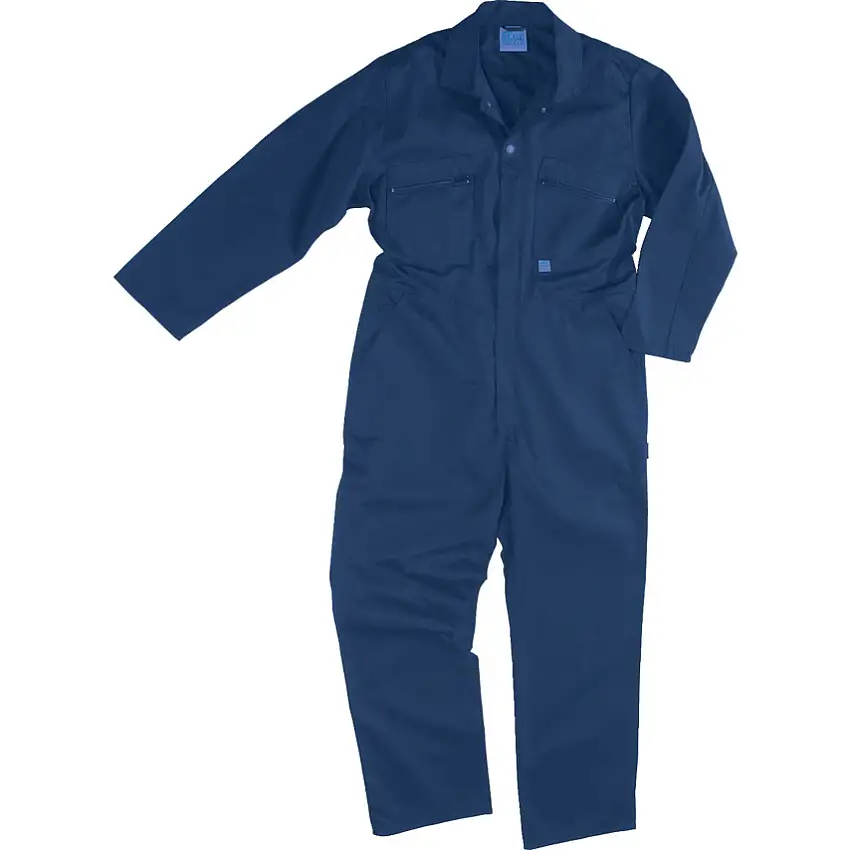 (Unbranded) Boilersuit, Royal Blue, Cotton/Polyester, Chest 48", XL