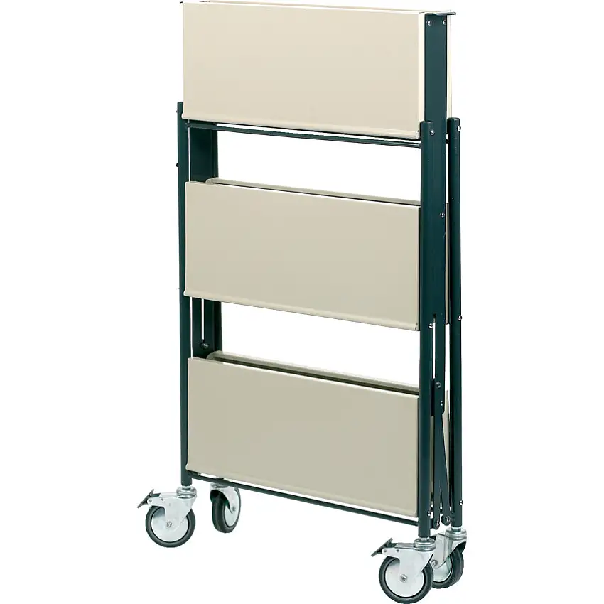 GPC Folding Trolley, 80kg Rated Load, Swivel Castors