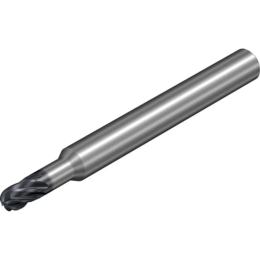 Sandvik 2B256-0500-TA T2CH COROMILL PLURA SOLID CARBIDE BALL NOSE END MILL