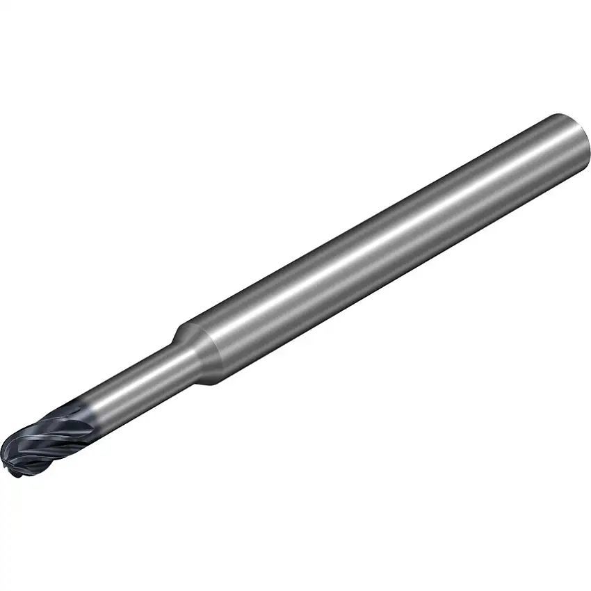 Sandvik 2B286-0400-RA R2AH COROMILL PLURA SOLID CARBIDE BALL NOSE END MILL