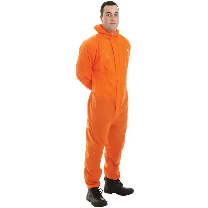 (Unbranded) Coveralls, Orange, Chest 124 - 132cm, 2XL