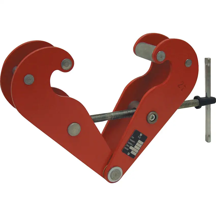 Ttc Lifting Gear HBC20, Beam Clamp, 2000kg Rated Capacity, 75 - 220mm